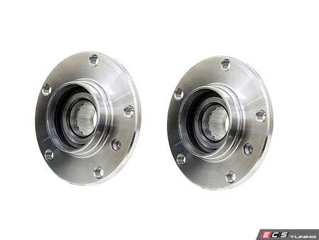 ES#5435245 - 31221139345KT - Front Wheel Hub/Bearing Assembly - Pair - Replace your worn wheel hub assembly with this assembly - Hamburg Tech - BMW