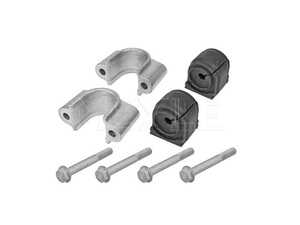 ES#4326451 - 0147150005/S - Rear Sway Bar Bushing Repair Kit - Includes two new bushings, two brackets, and four bolts - Meyle - Mercedes Benz