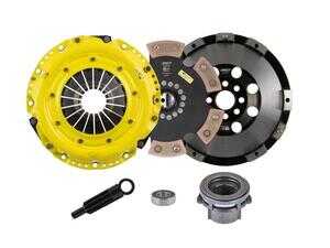 ES#4475623 - BM12-HDR6 - Heavy Duty Rigid 6-Pad Racing Clutch Kit With XACT Streetlite Flywheel - Perfect for aggressive drag and road racing demands. Conservatively rated up to 505 ft/lbs torque capacity. - ACT - BMW