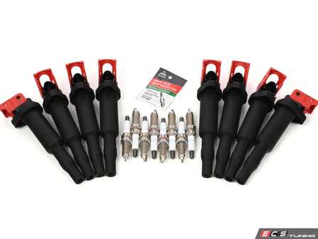 ES#4817861 - 12138611236pKT - Performance Ignition Service Kit - Everything you need to service your ignition system including Genuine BMW spark plugs and Bav Auto ignition coils - Assembled By ECS - BMW