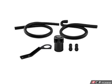 ES#5435305 - MMBCC-N54-06CBE2 - Baffled Oil Catch Can, CCV Side - Intercepts oil vapors from the crankcase ventilation system before they can coat your intake tract and intercooler. - Mishimoto - BMW