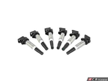 ES#5435310 - MMIG-BMW-0206 - Ignition Coils, 6-Pack - This coil is engineered as a direct-fit replacement, ensuring a seamless installation that communicates perfectly with the vehicle's ECU. - Mishimoto - BMW