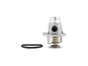 ES#5435314 - MMTS-F80-15 - Racing Thermostat & Housing - Designed to replace the factory thermostat, this unit opens at a lower temperature, allowing coolant to flow through the radiator sooner. - Mishimoto - BMW
