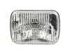 ES#4660234 - LFRB130 - Retrobright LED Forward Facing Light - Classic White (3000K) - Priced Each - 5 in. x 7 in. Rectangle Light - Modern-Tech Upgrade For Old-School Sealed Beam Headlight Systems - Holley - Mercedes Benz