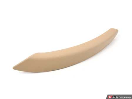 ES#98552 - 51416970151 - Beige Rear Door Pull Trim - Left - Replace your damaged or missing trim - Genuine BMW - BMW