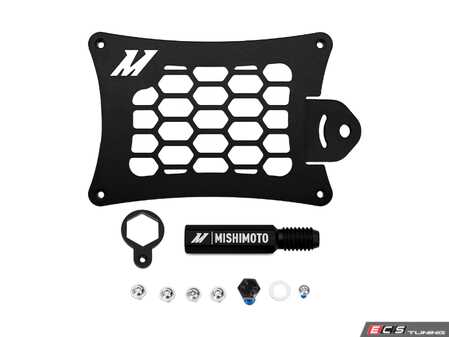 ES#5435335 - MMLP-F80-15 - License Plate Relocation Kit - The perfect solution for BMW F80 M3 and F82/F83 M4 owners who want to maintain a clean front-end aesthetic without drilling into their bumper. - Mishimoto - BMW