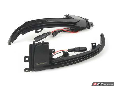 ES#4875881 - EL303 - Rennline Dynamic LED Mirror Turn Signals - Upgrade your lighting with sequential indicators and smoked lenses - Rennline - Audi