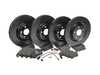 ES#3537753 - 025997ECS0622KT - Performance Front & Rear Brake Service Kit - Audi B8 S4/S5 - Featuring ECS V5 Dimpled/Drilled & Slotted rotors and ECS EP24 Enthusiast Performance pads - Assembled By ECS - Audi
