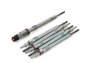 ES#5435454 - 059963319ABKT1 - Glow Plug Ignition Service Kit  - Is your diesel hard to start in cold weather? - Assembled By ECS - Audi