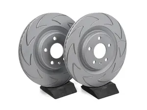 Rear BSD Blade Brake Rotors - Pair (330x22)