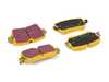 ES#4213554 - DP42299R - Rear YellowStuff Performance Brake Pad Set - EBC's premium sport street pad that offers high friction levels and heat fade resistance - EBC - Audi