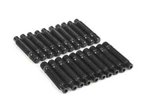 ES#4830324 - 14x125-115-78-BB - CONVERSION STUD 141.25-141.5 78mm Black Bullet Nose Stud Kit -  (20pcs) Studs only - Motorsport Hardware - 