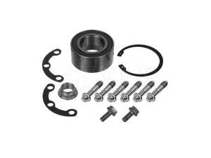 ES#2702898 - 2029800116 - Rear Wheel Bearing Kit - Priced Each - Includes wheel bearing, flange, snap ring and axle nut - Meyle - Mercedes Benz