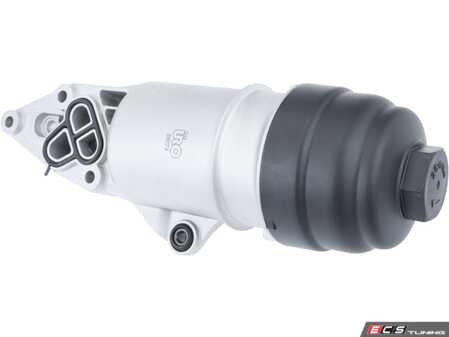 ES#5435534 - 06E115405KPRM - Aluminum Oil Filter Adapter - Secures to the engine block for housing the oil filter - URO - Audi Volkswagen Porsche