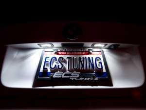 ES#258412 - E70T10W37KT - LED License Plate Bulbs - Pair - Featuring built in resistors, making these a simple plug and play procedure - ZiZa - BMW