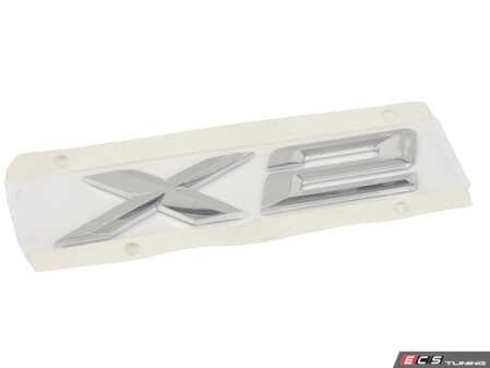 ES#3548586 - 51147441925 - Model Emblem - X2 - Genuine BMW - BMW