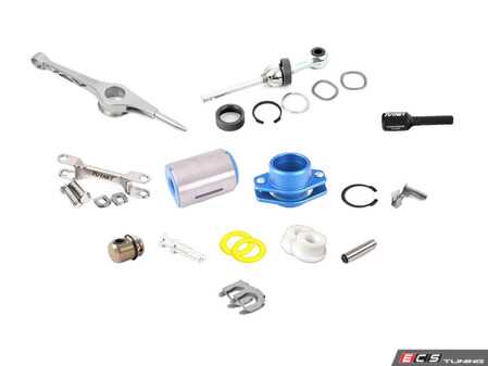 ES#5435333 - 041969la01KT - E36 420G-Swap Shifter Kit - Everything you need to complete your six-speed swap! Featuring Turner Motorsport's double-adjustable short shifter kit, dual-shear selector rod, heavy-duty shifter arm and bushings, and all other hardware needed for installation! - Assembled By ECS - BMW