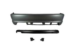 ES#5435575 - E462DMTRR - MTech Rear Bumper - OE Style Replacement - A premium OE-style replacement designed to transform the rear profile of the standard E46. - Suvneer - BMW