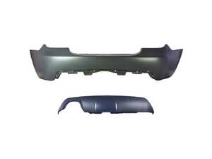 ES#5435650 - E60MTRR - MTech Style Rear Bumper - A premium OE-style upgrade designed to replace the standard rear bumper with the more aggressive, aerodynamic lines of the factory M-Sport package. - Suvneer - BMW