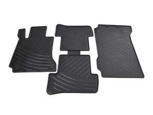 ES#3445587 - 20468010019G33 - Rubber Floor Mat Set - Black - Featuring Genuine Mercedes-Benz Front All-Weather Floor Mats - Genuine Mercedes Benz - Mercedes Benz