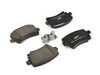 ES#3143608 - 5N0698451 - Rear Brake Pad Set - Non-asbestos semi-metallic compound pad - Jurid - Volkswagen