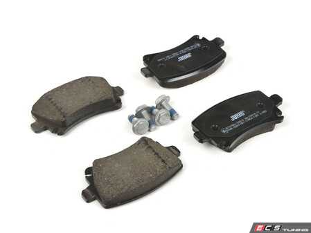 ES#3143608 - 5N0698451 - Rear Brake Pad Set - Non-asbestos semi-metallic compound pad - Jurid - Volkswagen