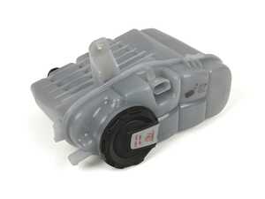 ES#4142930 - 4K0121405AB - Coolant Expansion Tank - Clean up your engine bay or replaced your cracked unit with a new coolant expansion tank - Genuine Volkswagen Audi - Audi