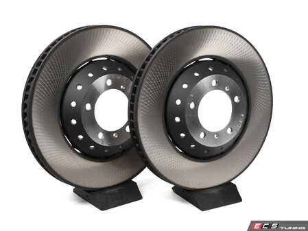 ES#5425544 - 9Y0615301QKT1 - Front Brake Rotors - Pair - Restore the stopping power in your vehicle. OEM Supplier! - SHW Performance - Porsche
