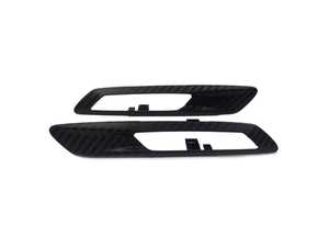 ES#5435759 - F10CFTRIM - Carbon Fiber Trim Cover - Matte - Elevate the side profile of your BMW F10 with the subtle luxury of matte carbon fiber. - Suvneer - BMW