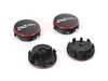 ES#4836024 - 36135B30FD1 - Floating Center Cap "JCW" Newer Logo - set - Set of 4 floating center caps, center caps stay still while the wheels move! - Genuine MINI - MINI