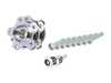 ES#4813441 - 33406899175fKT - Rear Wheel Bearing & Hub Assembly Kit - Includes both of the rear wheel bearing and hub assemblies plus Genuine BMW axle bolts and installation hardware - Assembled By ECS - BMW