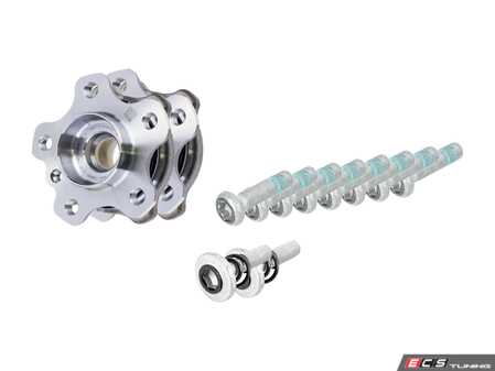 ES#4813441 - 33406899175fKT - Rear Wheel Bearing & Hub Assembly Kit - Includes both of the rear wheel bearing and hub assemblies plus Genuine BMW axle bolts and installation hardware - Assembled By ECS - BMW