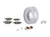 ES#4643647 - 1644211412KT11 - Front Brake Service Kit - Featuring Brembo rotors, and Brembo Ceramic pads - Assembled By ECS - Mercedes Benz