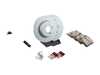 ES#4643531 - 2104230812KT8 - Rear Brake Service Kit - Featuring Zimmerman rotors, and Akebono Euro pads - Assembled By ECS - Mercedes Benz