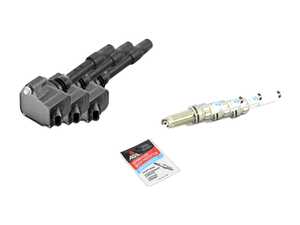 ES#4820244 - I8B38IGNKT1 - Ignition Service Kit - Everything you need to service your ignition system including NGK spark plugs and Eldor ignition coils - Assembled By ECS - BMW