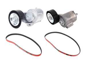 ES#4714577 - 07K903315T1KT - Accessory Belt Kit With ECS Performance Kevlar Reinforced Accessory Belt - Keep your drive belt tight with an ECS Performance Kevlar Reinforced Accessory Belt, tensioner, and hardware. - Assembled By ECS - Volkswagen