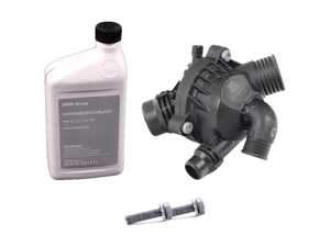 ES#2960236 - N524TSTWHKT3 - Thermostat Replacement Kit - Includes mounting hardware and coolant - Wahler - BMW