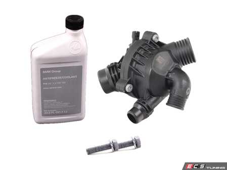 ES#2960236 - N524TSTWHKT3 - Thermostat Replacement Kit - Includes mounting hardware and coolant - Wahler - BMW