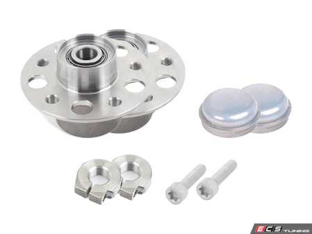 ES#3663542 - 2303300325KT2 - Front Wheel Bearing Kit - A complete kit to service both front wheel bearings on your Mercedes-Benz - Assembled By ECS - Mercedes Benz
