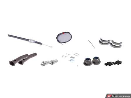 ES#4430006 - 34416761291PPKT - Parking Brake Upgrade Kit - Assembled By ECS - BMW
