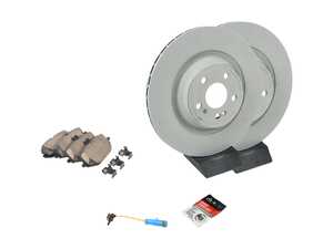 ES#4690412 - 167423890007KT1 - Rear Brake Service Kit - Featuring Genuine Mercedes-Benz Rear Brake Rotors, and Rear Pads - Genuine Mercedes Benz - Mercedes Benz