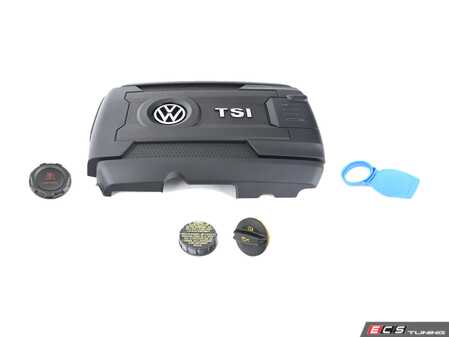 ES#3677644 - 06k103925bn1KT - Engine Compartment Cover Kit - Give your engine bay a factory fresh look with all new covers - Genuine Volkswagen Audi - Volkswagen