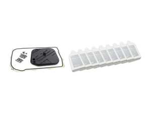 ES#4820574 - f97x3m8hpKT - Automatic Transmission Service Kit - 8HP76 - Includes all the necessary components for a complete transmission service - Featuring a new Genuine BMW filter, ATF 3+ fluid, a pan gasket, pan installation hardware, and fill & drain plugs - Genuine BMW - BMW