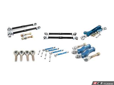 ES#4365485 - f8xperfsusfrKT - Complete Performance Adjustable Suspension Upgrade Kit - Replace and upgrade your old suspension linkages - Assembled By ECS - BMW