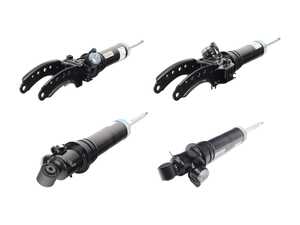 ES#2730919 - 95534304321KT - Front And Rear Shocks & Struts - Set of front and rear shock absorbers for vehicles with air suspension - Genuine Porsche - Porsche