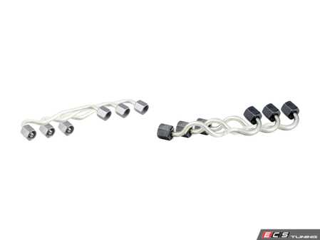 ES#4674624 - 13537792717KT - M57 High Pressure Fuel Line Replacement Kit  - Includes 3 of each style high pressure fuel line. These lines are only designed to be tightened down 10 times maximum, so if you are suspicious that you are nearing that number or have corroded lines, this is the kit for you! - Genuine BMW - BMW