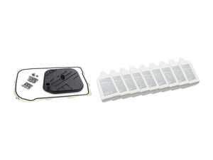 ES#4820346 - f8xmatsKT - Automatic Transmission Service Kit - 8HP75 - Includes all the necessary components for a complete transmission service - Featuring a new Genuine BMW filter, ATF 3+ fluid, a pan gasket, pan installation hardware, and fill & drain plugs - Genuine BMW - BMW