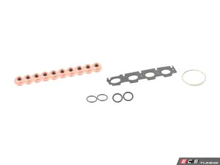 ES#4668833 - 11628642774KT - Turbo Installation Kit - B46TU 2.0L - Parts that are needed when installing a turbo - Assembled By ECS - BMW