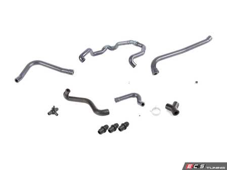 ES#2770044 - 1190901982KT - Oil Separator And Emissions Service Kit - Includes all hoses, check valve, and clamps for proper replacement - Assembled By ECS - Mercedes Benz