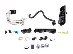 ES#2586299 - E92MANRADINSTKT - Radiator Installation Kit - Everything you need to install a new radiator in your BMW - Genuine BMW - BMW